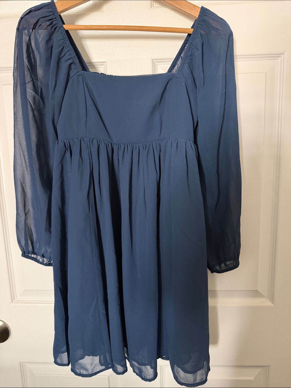Lucky Brand Slate Baby doll Dress
